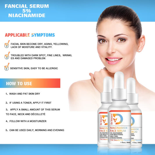 5% Niacinamide Face Serum - 1 oz/30ml