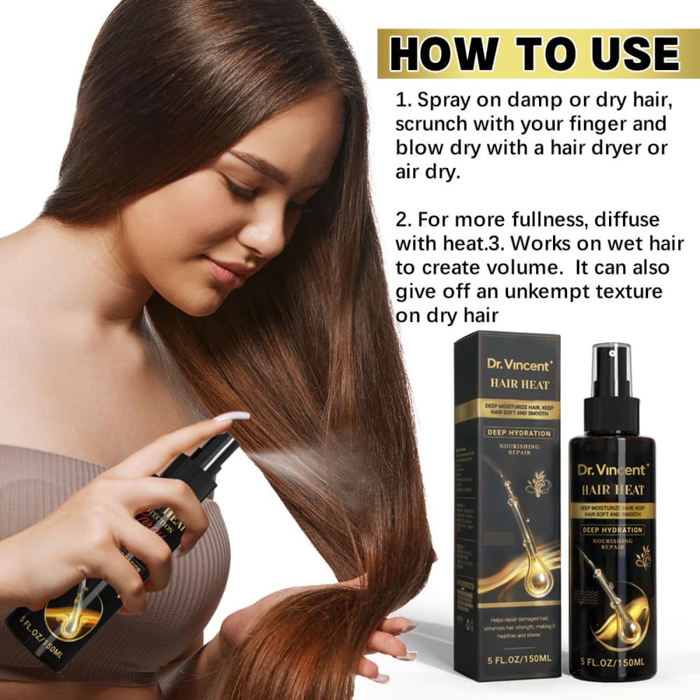 Heat Protectant Spray 5 oz /150ml