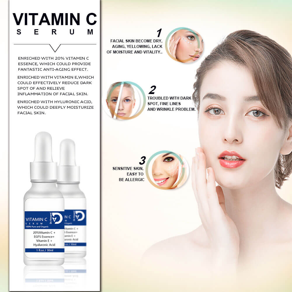 20% Vitamin C Serum with Vitamin E & Ferulic Acid -1 oz/30ml