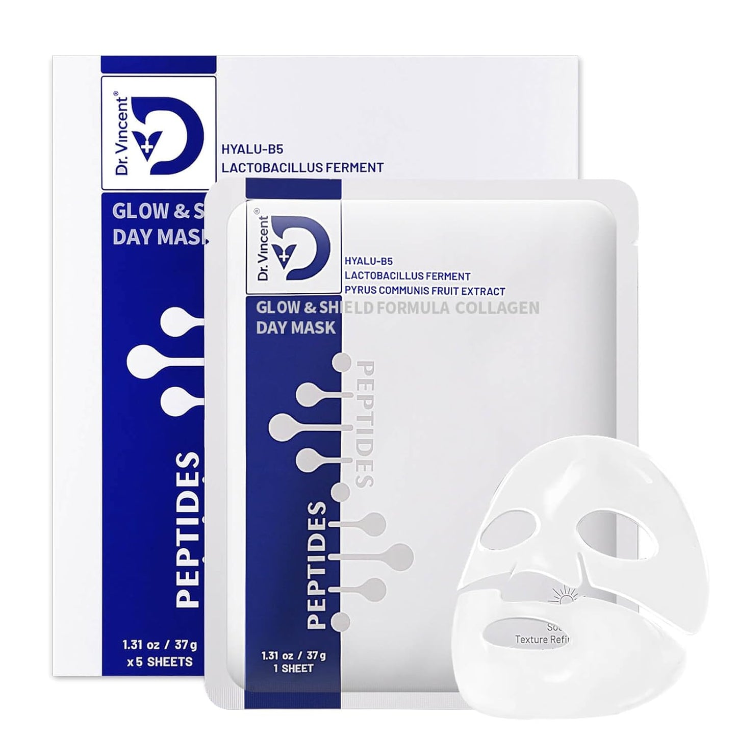 Deep Hydrating Collagen Face Mask 37gx5ea