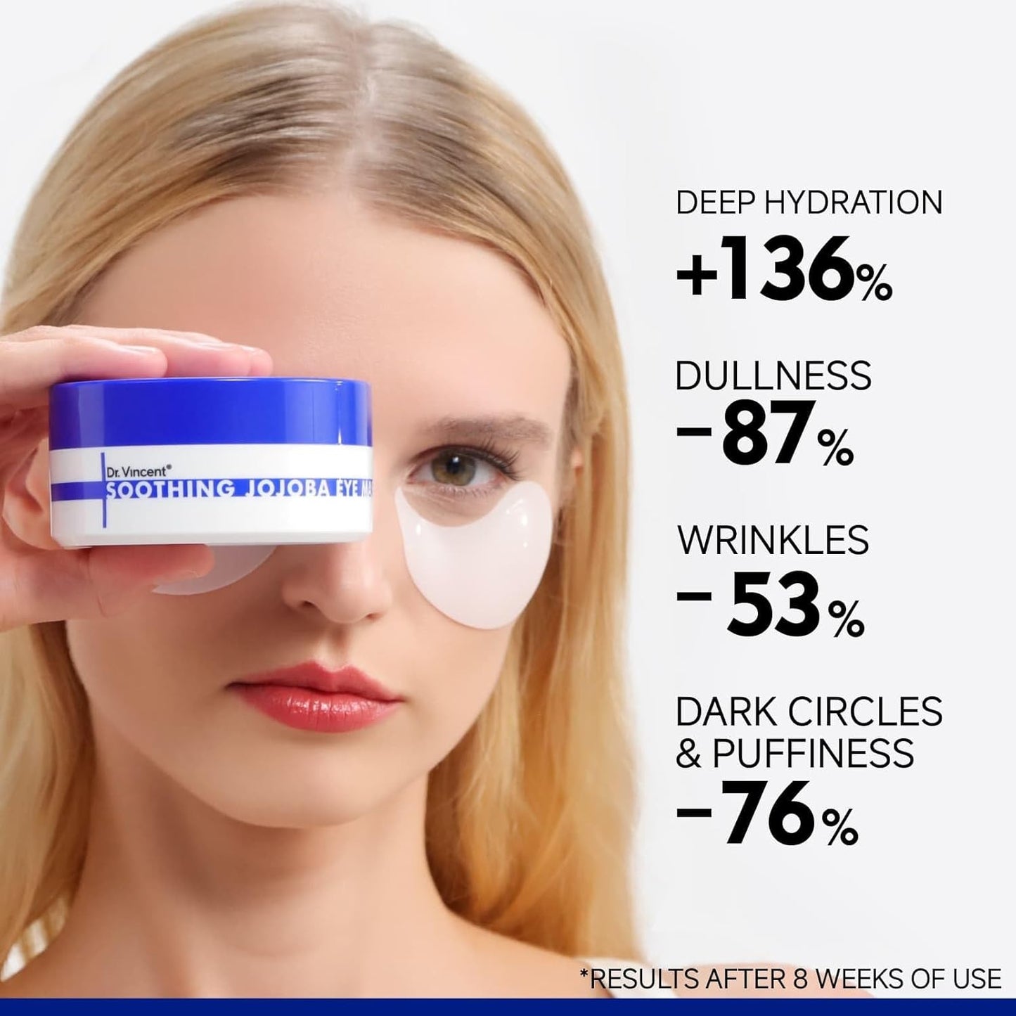 Peptide Jojoba Under Eye Patches 60 Pcs