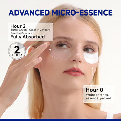 Peptide Under Eye Patches  for Bags Treatment  Wrinkles 24 Pairs