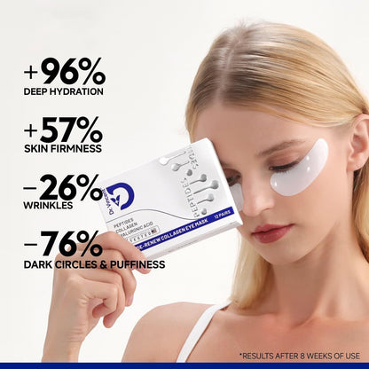 Peptide Under Eye Patches  for Bags Treatment  Wrinkles 24 Pairs