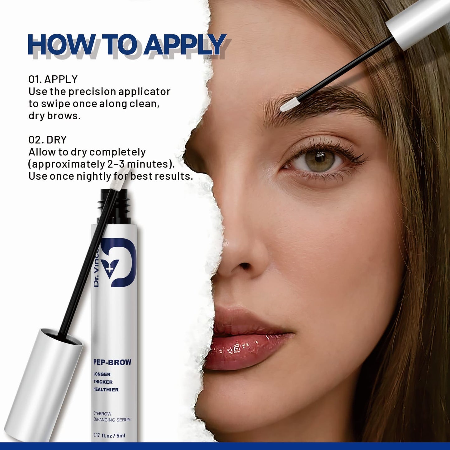 PEP-BROW Eyebrow Enhancing Serum - 0.17 oz|5ml